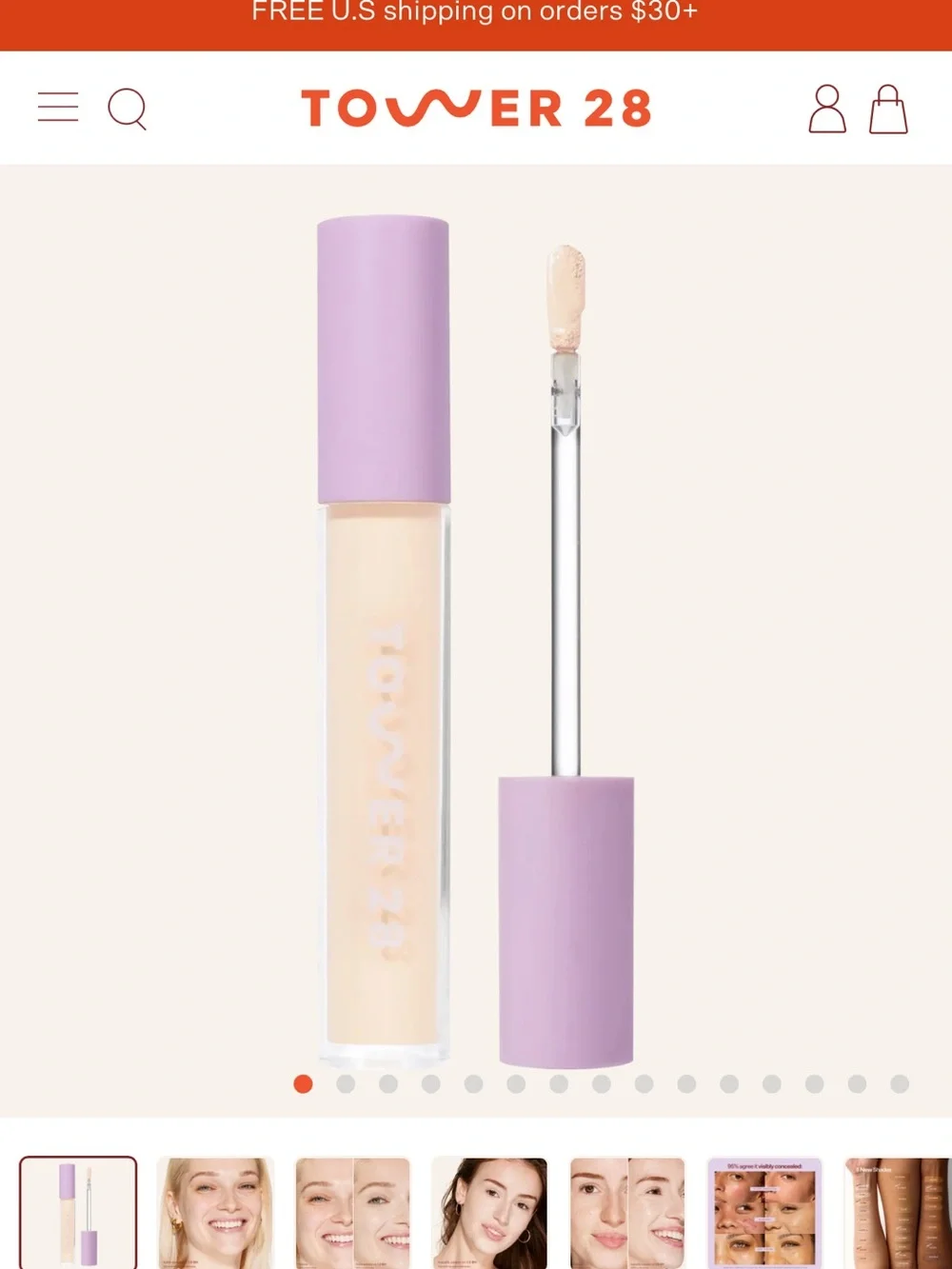 Tower 28 Swipe Serum Concealer